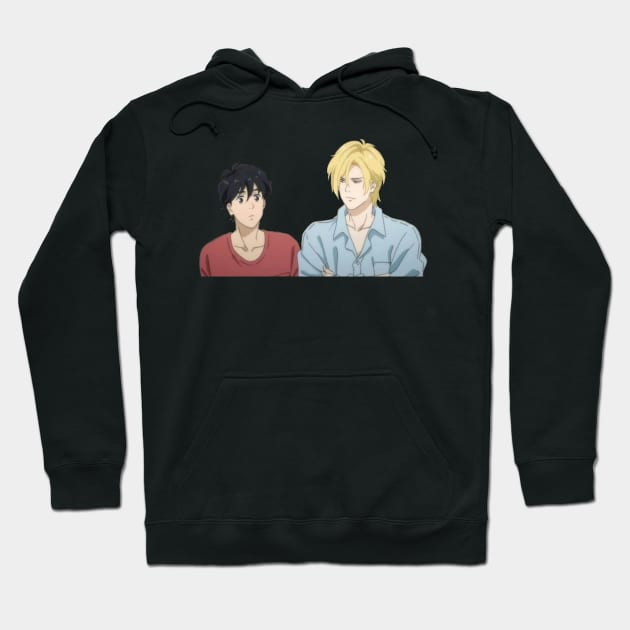 Ash and Eiji Hoodie by Sophprano